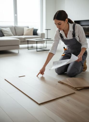 faskalı laminat: SPC Vinil Döşəmə – DeArt DEEREX, 4 mm - Növ: SPC (Stone Plastic — 1