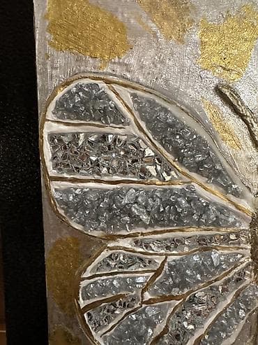 cipsi sekilleri: Thein_art müellif işitam el işi dekorativ tablo - Mövzu: Kəpənək - — 2