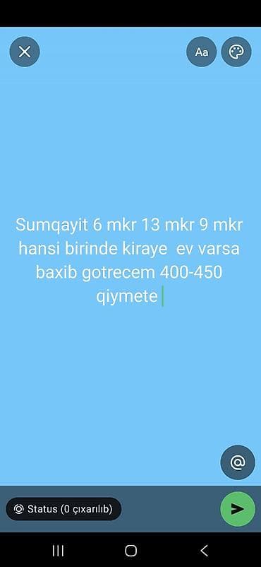 memar ecemi 1 otaqli evler kiraye: Sumqayıtda kirayə ev axtarılır. Üstünlük 6-cı mikrorayon, 13-cü — 1