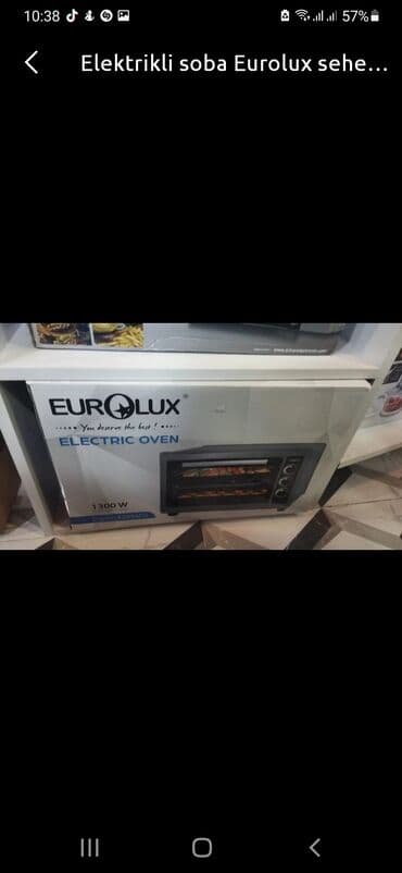 mini sobalar qiymetleri: Duxovka Elektrik, Ayrıca dayanan, Yeni — 1