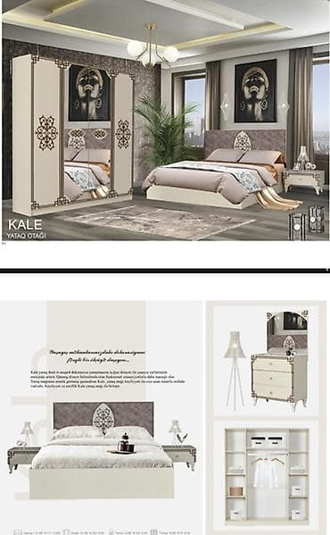 İkinəfərlik çarpayı, Dolab, Termo, Tumba, Yeni