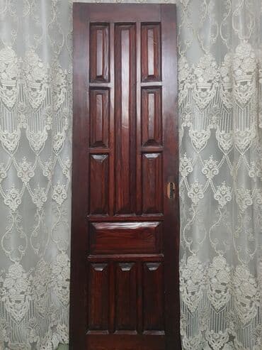reşotka azərbaycanca: İşlənmiş Otaq qapısı 60x190 sm Zamok ilə, Zəmanətsiz, Ödənişli quraşdırma, Ünvandan götürmə — 1