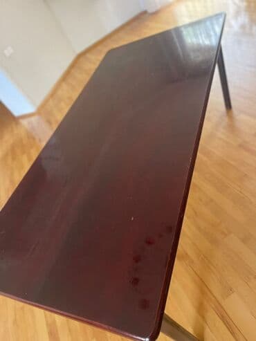 текстура снежок: Klassik masa, Açılmayan, Taxta, Dördbucaq masa — 1