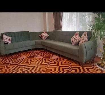 RumiKünc divan satılır 450₼. Açılır, baza var, ölçü 2×3. Ünvan