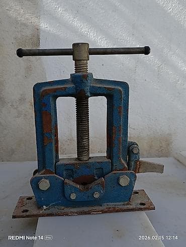 Ручные механические инструменты: Metalkəsən əl gilotin/kəsici press - Güclü tökmə metal konstruksiya — 1