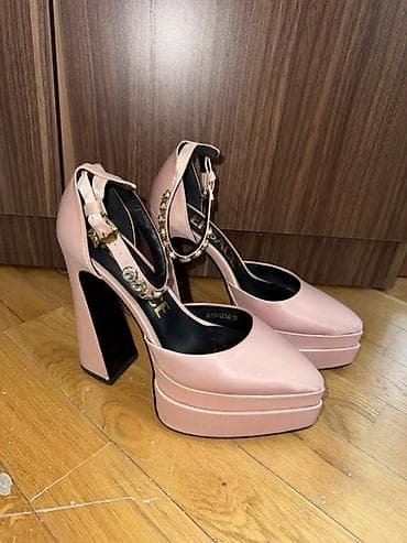 xanimlar: Ölçü: 37, rəng - Çəhrayı, İşlənmiş — 4