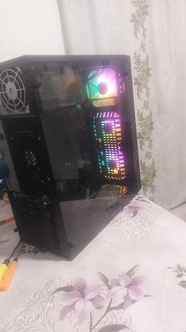 steam deck купить: RGB işıqlanmaya malik stolüstü oyun/ofis kompüteri i5 ram 8 gb hdd 500 — 7