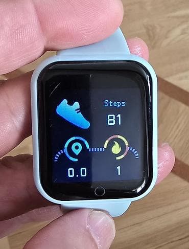 Smart saatlar: Yeni, Smart saat, Smart, Sensor ekran, rəng - Mavi — 2
