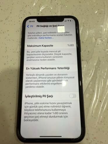 iphone 11 2ci el: IPhone 11, 128 GB, Qara, Face ID — 6