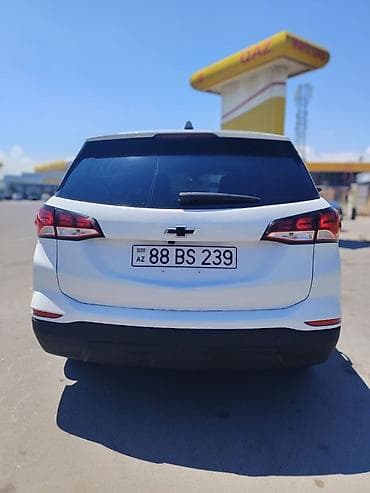 Nəqliyyat: Chevrolet Equinox 2023 – ağ rəngli, şəh və uzun yol üçün rahat — 4