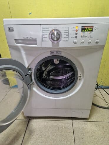 eurolux paltaryuyan: Paltaryuyan maşın LG, 5 kq, İşlənmiş, Avtomat, Qurutma var, Kredit yoxdur, Ödənişli çatdırılma — 4