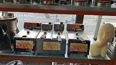 Sənaye tipli elektrik fritözləri - Material: paslanmayan polad gövdə