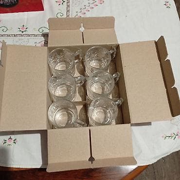 serviz alıram: Çay dəsti, Şüşə, 6 nəfərlik — 1