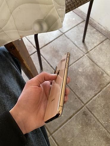 iphone xs kredit: IPhone Xs, 64 GB, Qızılı — 3