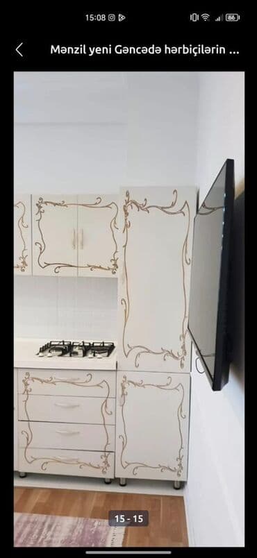 lalafo долгосрочная аренда квартир: Mənzil 3 otaqlıdır Gəncə şəhərində Hərbiçilərin binasında yerləşir — 9