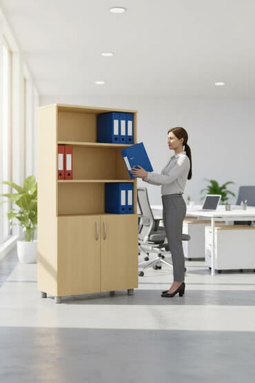 fayl: Yüksək keyfiyyətli sənəd dolabı – ofis və iş mühitiniz üçün ideal — 1