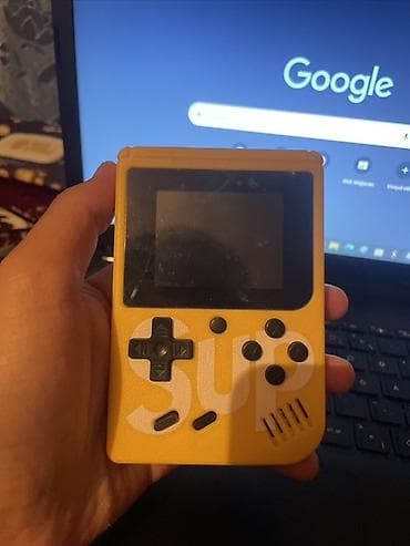 pc hisseleri: Retro əl oyun konsolu – “SUP” portativ oyun aparatı Xüsusiyyətlər: - — 3