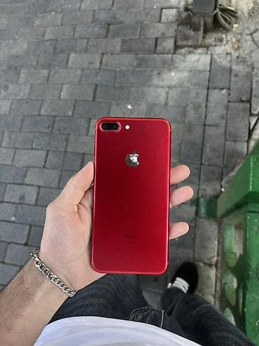 ayfon 8 plus qiymeti: IPhone 7 Plus, 128 GB, Qırmızı, Barmaq izi — 4