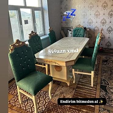 dibcek qablarin satisi: Masa desdler — 1