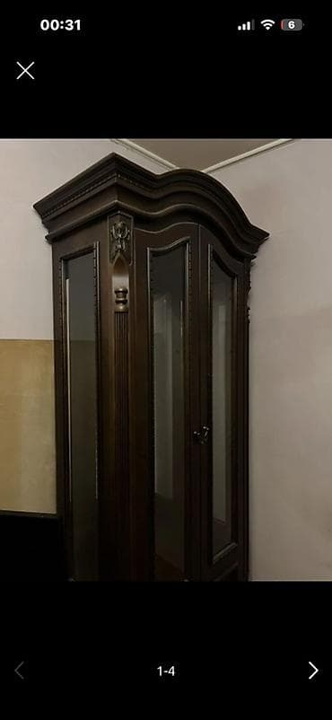 Оборудование для мойки: Стеклянная витрина-шкаф — 3