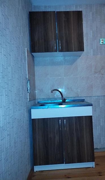 mətbəx şkaflari: Mətbəx üçün kompakt şkaf dəsti və paslanmayan poladdan moyka Yenidir — 2