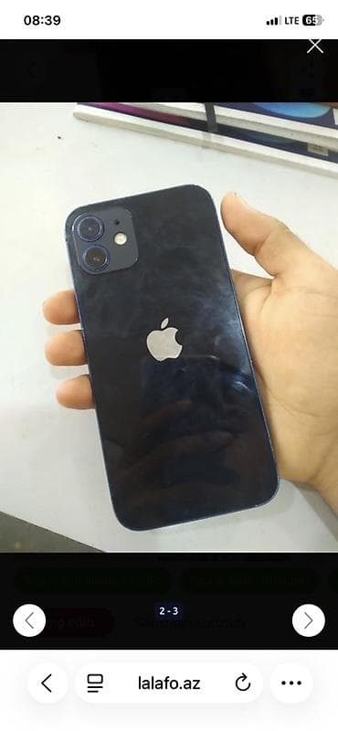 iphone 12 mini barter: IPhone 12, Mavi, Face ID — 2