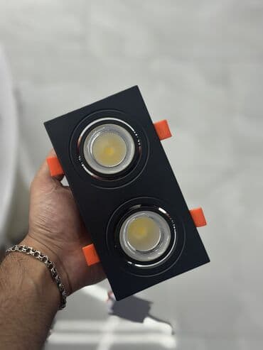 spot işıqlar qiyməti: Duroselli spot 4000k işıq rənginə sahib olan metal korpuslu, soyutmalı — 4