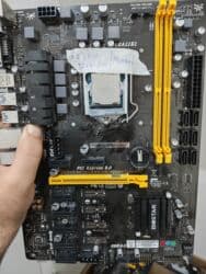 аксессуары для кальяна: Материнская плата MSI H61, Б/у — 14