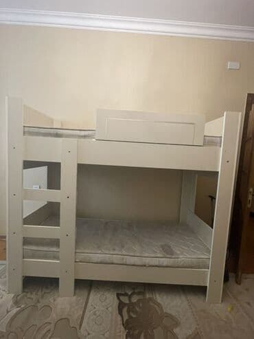 Digər uşaq mebeli: Oğlan və qız üçün, İşlənmiş, Çarpayı, Matrassız, Siyirməli, Taxta — 3