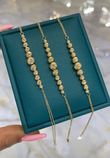 qaş sabitləyici: Bilərzik, Pandora, Sarı qızıl, 585 Əyar, 181 g — 1