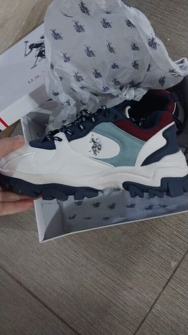 boks krasovkası: U.S. Polo Assn. qadın krossovkası - Model: chunky/trekking stili — 6