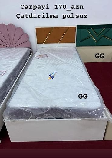 Çarpayılar: Təknəfərlik çarpayı, Matras ilə — 1