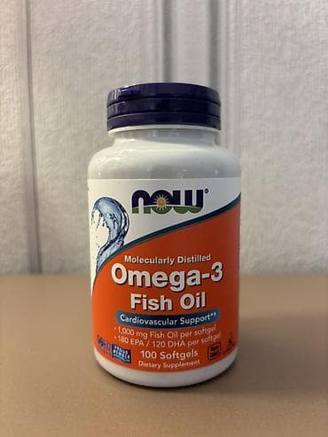 Məhsul: NOW Omega-3 Fish Oil – 100 softgel Xüsusiyyətlər: - — 1