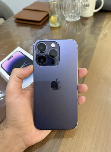 iphone 14 pro 256: IPhone 14 Pro, 256 GB, Deep Purple, Face ID — 2
