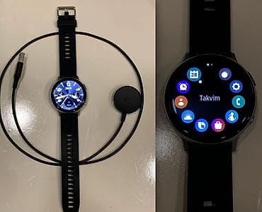 Smart saatlar: İşlənmiş, Smart saat, Samsung, Suya davamlı, rəng - Gümüşü — 1