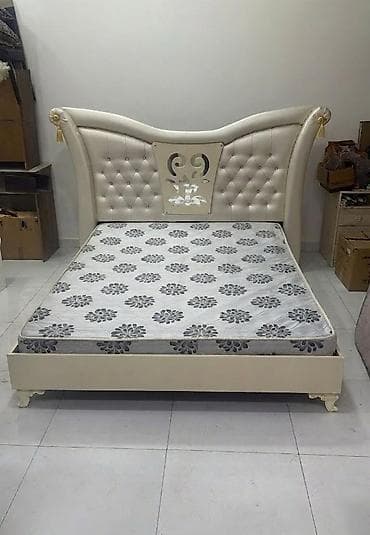 yatak matrasi: İkinəfərlik çarpayı, Bazasız, Matras ilə, Siyirməsiz — 1