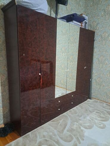 İşlənmiş, Açılan, 6 qapı Düz dolab, Dolab-asılqan