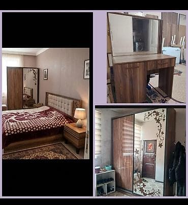 Yataq desti satilir. Taxt bazalidi. Dolabin hundurluyu 250. Eni 210