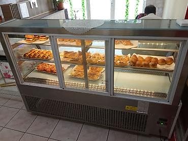 vitrin şüşə: Şirniyyat və fast-food vitrini – soyuduculu haqqında elan Məhsul — 2