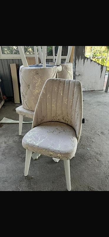 Mətbəx üçün, Qatlanmayan, rəng - Boz Stul — 2