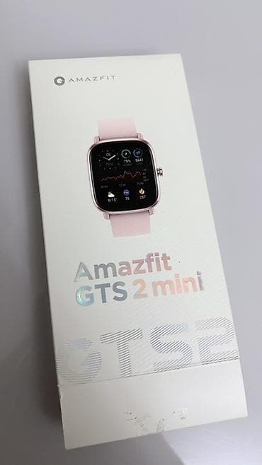 smat: İşlənmiş, Smart saat, Amazfit, Sensor ekran, rəng - Çəhrayı — 3