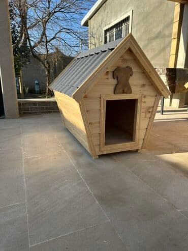 it üçün zəncir: Obşıvka taxtadan yığılma yuvadı.Pol hissəsi polluq taxtadan.İç — 6