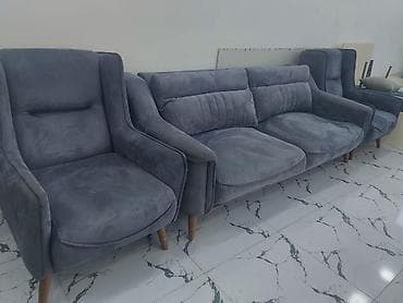divan ve kreslolar: İşlənmiş, Divan, 2 kreslo — 1