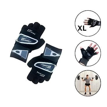 Əlcəklər: Məşq əlcəyi, fitnes əlcəyi, sürüşməz məşq əlcəyi (L-XL ölçülər) 🪪 — 2