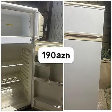 qapi zvanoku: İki qapılı məişət soyuducusu - Üstdə dondurucu bölmə, altda əsas — 1