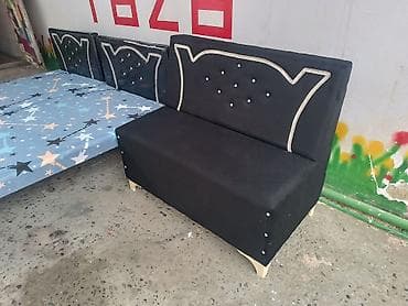 telefon mebeli: Mini salon ucun divan təzədir eni 60 uzunu 1 metir hazir əldə olur — 2