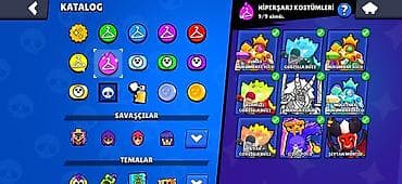 99 masin: Brawl Stars oyun hesabı – tam kolleksiya və yüksək səviyyəli — 3
