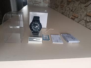 iphone telefon saat: İşlənmiş, Qol saatı, Casio, rəng - Qara — 1