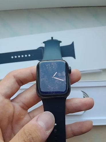Apple Watch Series 6, 40 mm (Space Gray Alüminium korpus) – dərin göy