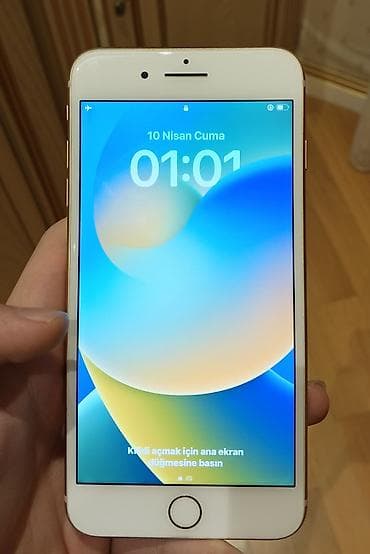 iphone 8 kontakt home: IPhone 8 Plus, 64 GB, Qızılı, Barmaq izi — 2